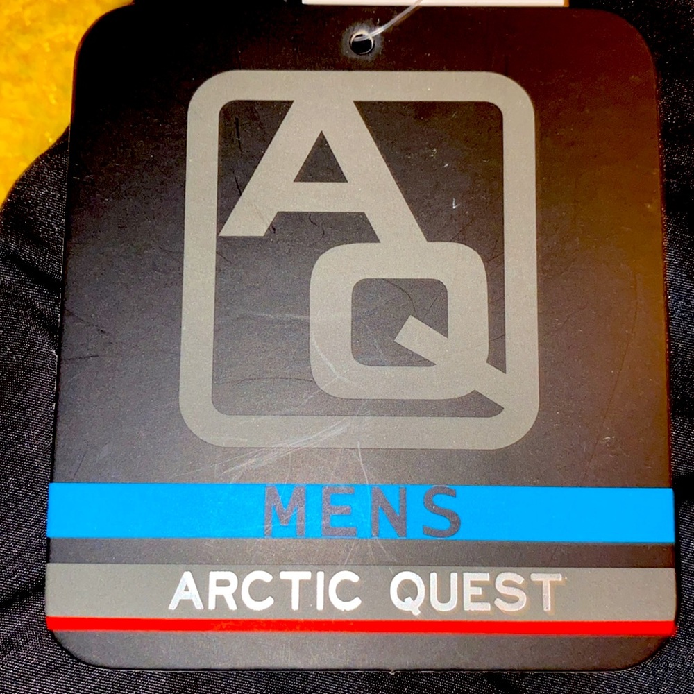 Arctic Quest Men’s snow,ski, snowboard waterproof pants. Size L, black cargos - Picture 3 of 8